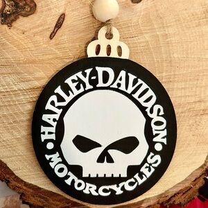 Motorcycle wooden Ornament